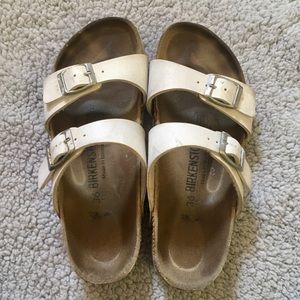 White Birkenstocks
